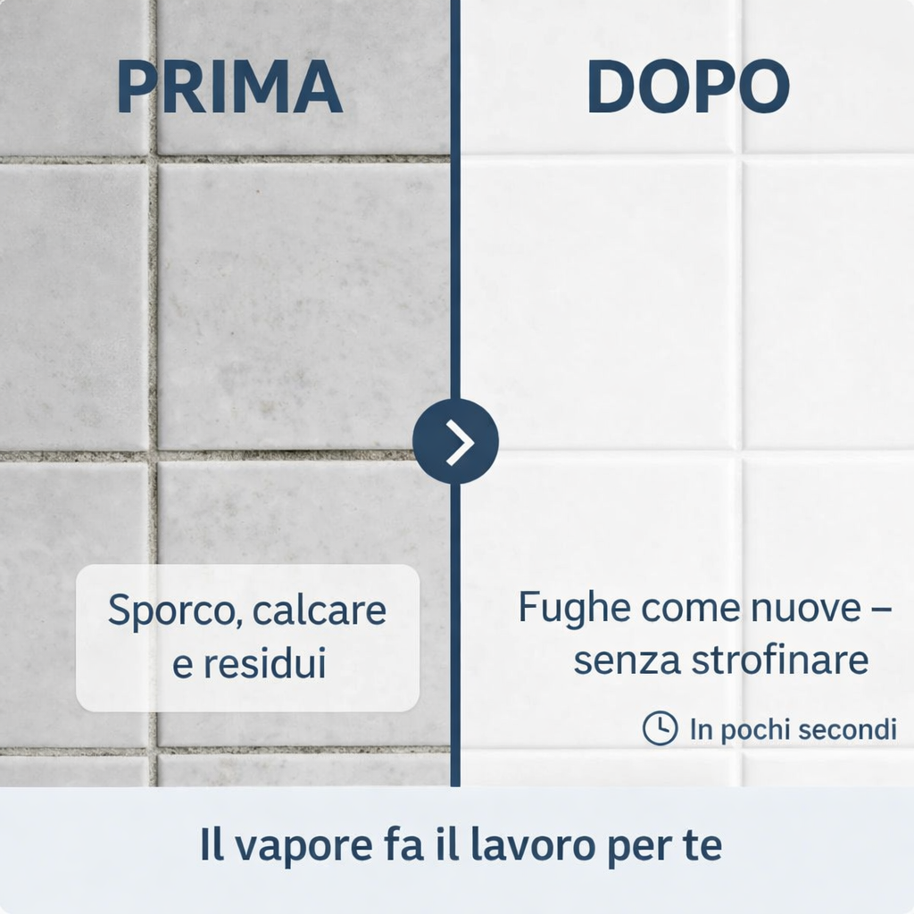 Enerzio™ Pulitore a Vapore Portatile